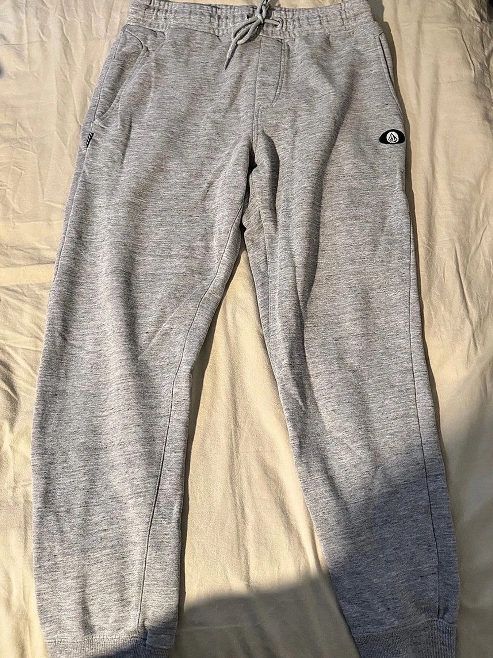 Volcom Deadly Stones Heather Sweatpants Gray Medium